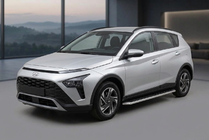 Hyundai Bayon 2021- гг. Боковые Подножки Maydos V1 (2 шт., Алюминий) фото 1