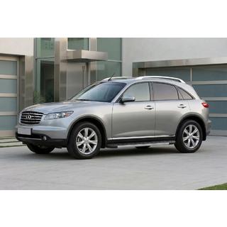 Боковые Подножки Duru (2 шт., Алюминий) Infiniti FX 2003-2008 гг. фото 1