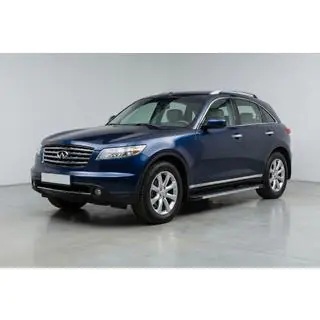 Боковые Подножки Maya V1 (2 шт., Алюминий) Infiniti FX 2003-2008 гг. фото 1