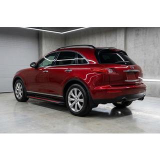 Боковые Подножки Maya Red (2 шт., Алюминий) Infiniti FX 2003-2008 гг. фото 1
