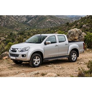 Боковые Подножки Bosphore Grey (2 шт., Алюминий) Isuzu D-Max 2011-2019 гг. фото 1