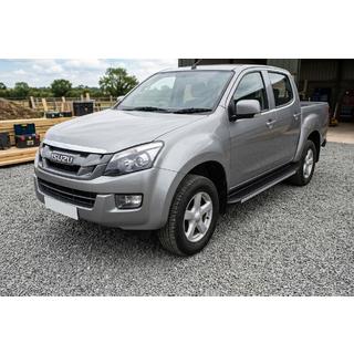 Боковые Подножки Maya V1 (2 шт., Алюминий) Isuzu D-Max 2011-2019 гг. фото 1
