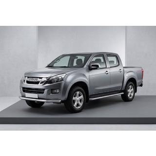 Боковые Подножки Maydos V1 (2 шт., Алюминий) Isuzu D-Max 2011-2019 гг. фото 1