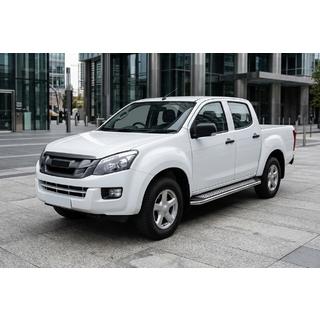 Боковые Подножки Maydos V2 (2 шт., Алюминий) Isuzu D-Max 2011-2019 гг. фото 1