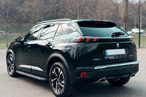 Peugeot 2008 2019- гг. Боковые Подножки Bosphore Grey (2 шт., Алюминий) фото 1
