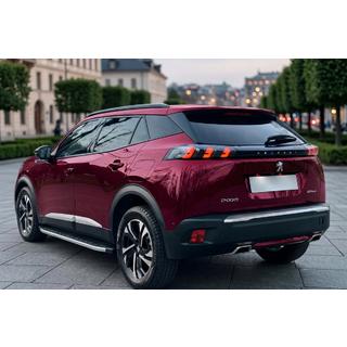 Боковые Подножки Fullmond (2 шт., Алюминий) Peugeot 2008 2019- гг. фото 1