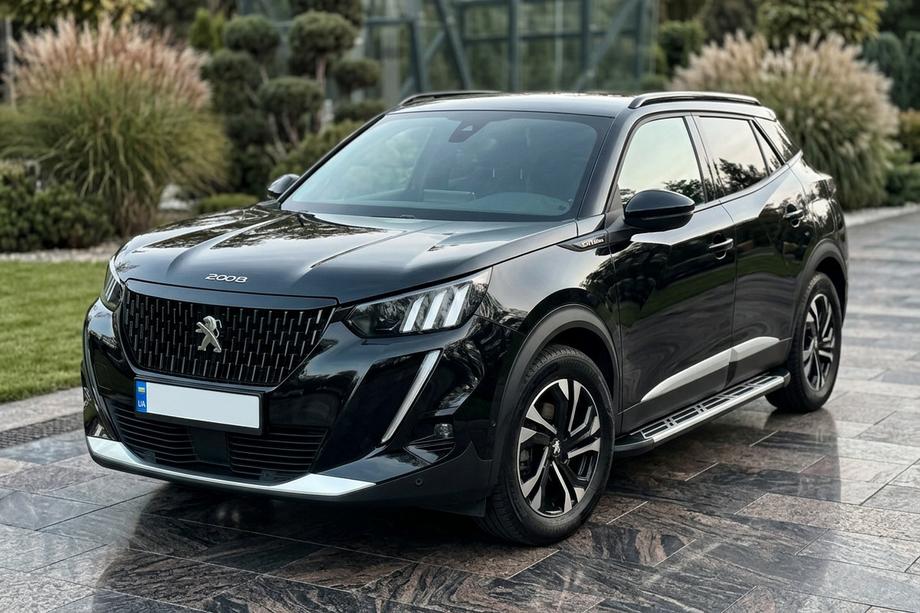 Peugeot 2008 2019- гг. Боковые Подножки Sunrise (2 шт., Алюминий) Image