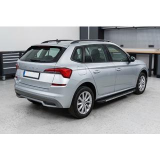 Боковые Подножки Duru (2 шт., Алюминий) Skoda Kamiq 2019- гг. фото 1