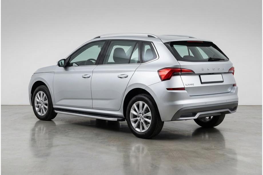 Skoda Kamiq 2019- гг. Боковые Подножки Fullmond (2 шт., Алюминий) Image