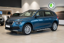 Skoda Kamiq 2019- гг. Боковые Подножки Sunrise (2 шт., Алюминий) фото 1