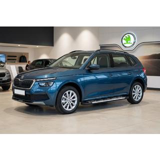 Боковые Подножки Sunrise (2 шт., Алюминий) Skoda Kamiq 2019- гг. фото 1