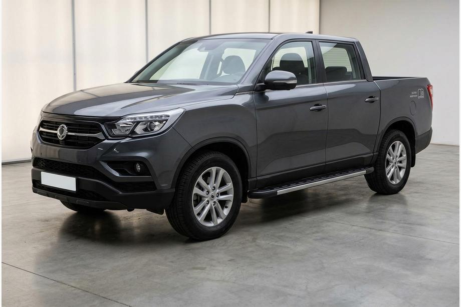 SsangYong Musso II 2018– гг. Боковые Подножки Duru (2 шт., Алюминий) Фото 1
