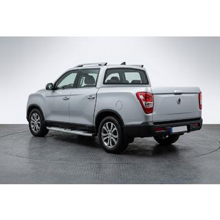 Боковые Подножки Mevsim Grey (2 шт., Алюминий) SsangYong Musso ІІ 2018- гг. фото 1