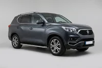 SsangYong Rexton II 2017- гг. Боковые Подножки Maydos V1 (2 шт., Алюминий) фото 1