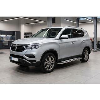 Боковые Подножки Maydos V2 (2 шт., Алюминий) SsangYong Rexton II 2017- гг. фото 1