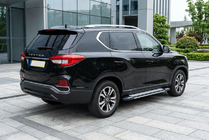 SsangYong Rexton II 2017- гг. Боковые Подножки Rainbow (2 шт., Алюминий) фото 1