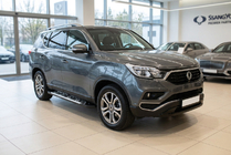 SsangYong Rexton II 2017- гг. Боковые Подножки Sunrise (2 шт., Алюминий) фото 1