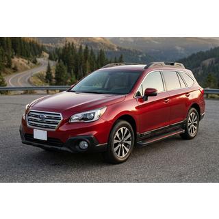 Боковые Подножки Maya Red (2 шт., Алюминий) Subaru Outback 2014-2019 гг. фото 1