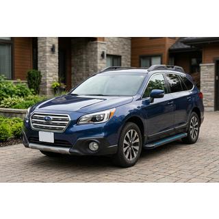 Боковые Подножки Maya Blue (2 шт., Алюминий) Subaru Outback 2014-2019 гг. фото 1