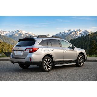 Боковые Подножки Mevsim Grey (2 шт., Алюминий) Subaru Outback 2014-2019 гг. фото 1