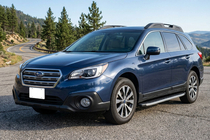Subaru Outback 2014-2019 гг. Боковые Подножки Fullmond (2 шт., Алюминий) фото 1