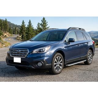Боковые Подножки Fullmond (2 шт., Алюминий) Subaru Outback 2014-2019 гг. фото 1