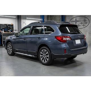 Боковые Подножки Sunrise (2 шт., Алюминий) Subaru Outback 2014-2019 гг. фото 1