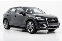 Audi Q2 2016- гг. Боковые Подножки Bosphore Black (2 шт., Алюминий) фото 1
