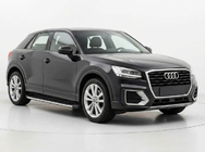 Audi Q2 2016- гг. Боковые Подножки BlackLine (2 шт., Алюминий) фото 1