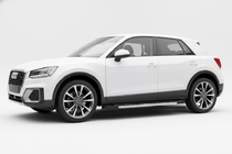Audi Q2 2016- гг. Боковые Подножки RedLine (2 шт., Алюминий) фото 1