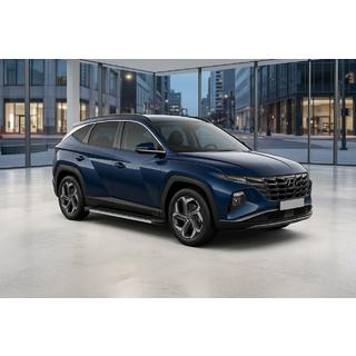 Боковые Подножки Maya V1 (2 шт., Алюминий) Hyundai Tucson NX4 2021- гг. фото 1