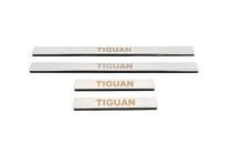 Накладки на дверные пороги из нержавейки Carmos фото 3 Накладки на дверные пороги из нержавейки Carmos фото 3