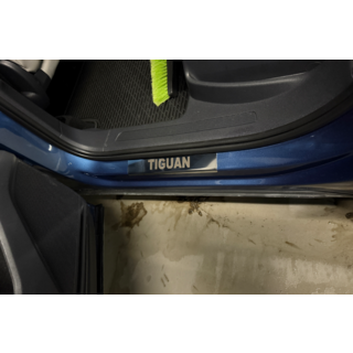 Накладки на дверные пороги из нержавейки Carmos фото 1