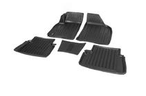 Chevrolet Lacetti 2003-2024 гг. Коврики резиновые Stingray 3D (5 шт, полиуретан) фото 2