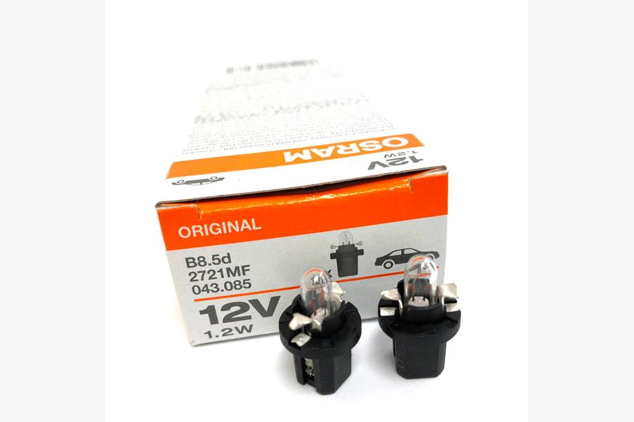 Сигнальная лампа Osram 2721MF 1,2W 12V B8,5d 5X10FS Image