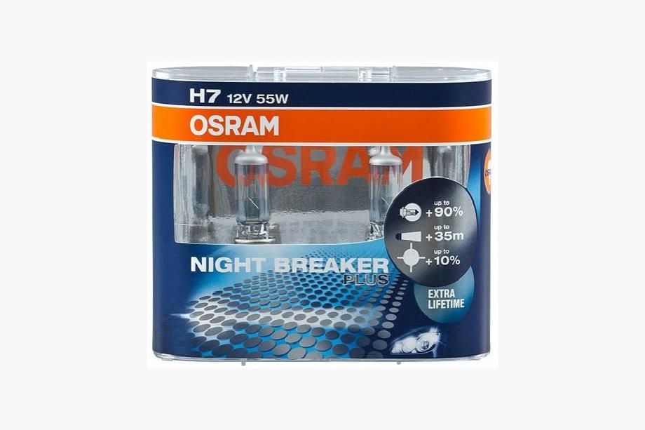 Лампа фары Osram H7 55W Night Breaker Plus 64210NBP Image Лампа фары Osram H7 55W Night Breaker Plus 64210NBP Image