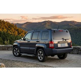 Боковые Подножки RedLine (2 шт., Алюминий) Jeep Cherokee/Liberty 2007-2013 гг. фото 1