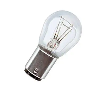 Лампа указателя Osram 7537 P21/5W 24V 21W BA15d фото 1