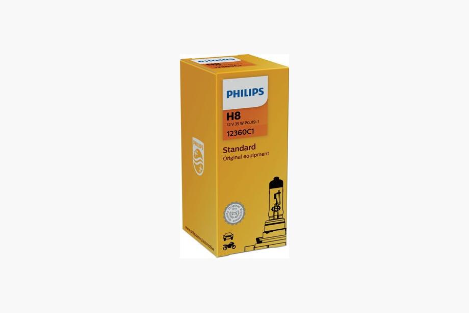 Лампа фары Philips H8 35W 12360 Фото 2