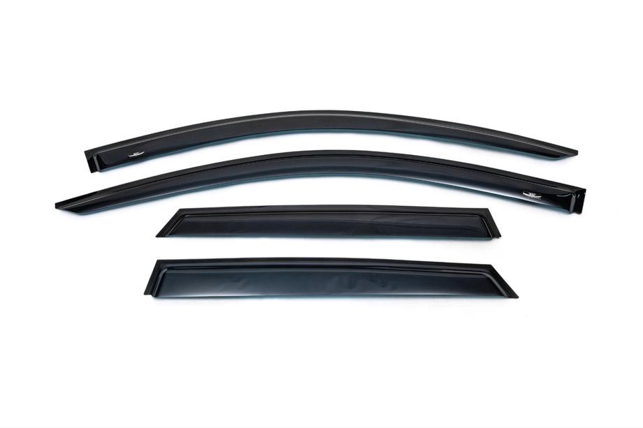 Volkswagen Touareg 2018- гг. Ветровики на окна (4 шт, HIC) Image