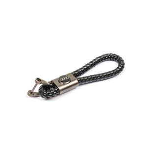 Кожаный брелок V1 с логотипом Audi фото 2