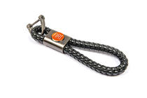 Кожаный брелок V1 с логотипом Fiat фото 1