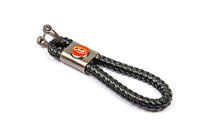 Кожаный брелок V1 с логотипом Hyundai фото 1