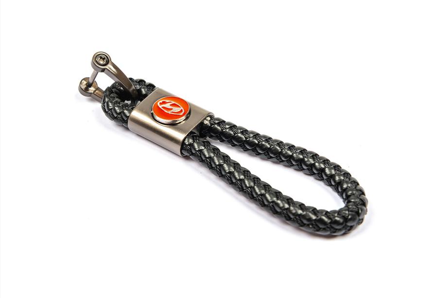 Кожаный брелок V1 с логотипом Hyundai Image