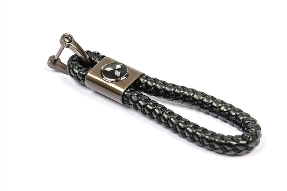 Кожаный брелок V1 с логотипом Mitsubishi Image