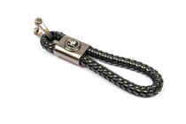 Кожаный брелок V1 с логотипом Skoda фото 1