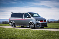Volkswagen T6 2015-2024 гг. Боковые пороги ABT Original (короткая база) фото 3
