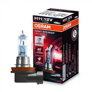 Лампа головного света Osram H11 NightBreaker Unlimited 55W 64211NBU