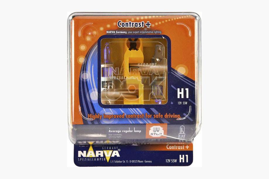 Лампа фары Narva H1 55W Contrast 98651 Image Лампа фары Narva H1 55W Contrast 98651 Image