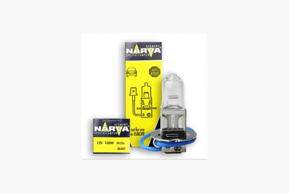 Лампа фары Narva H3 100W 48351 Image